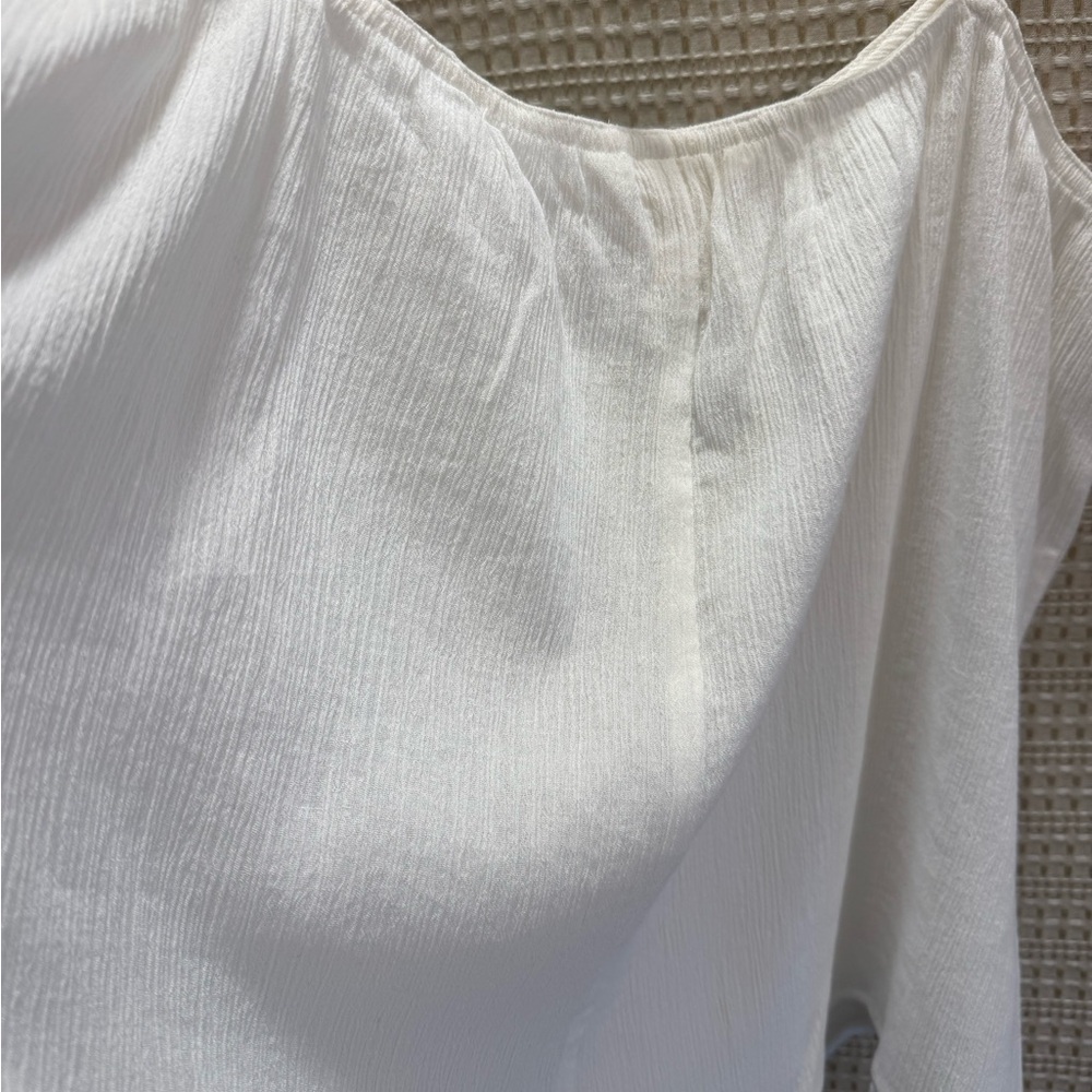 H&M White Ribbed Cami Top - Picture 9 of 10